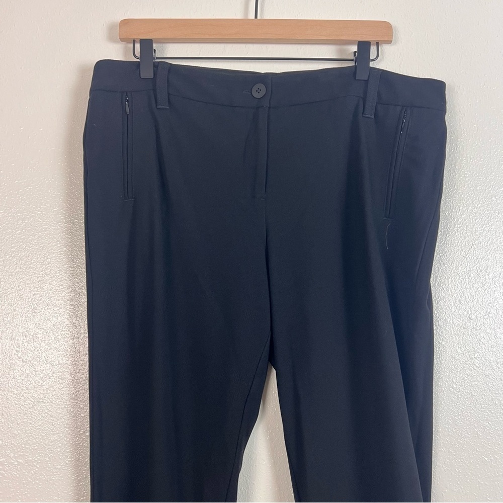 NWT Eileen Fisher Black Trousers - Picture 4 of 6